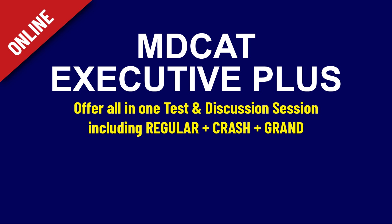 MDCAT Executive Plus